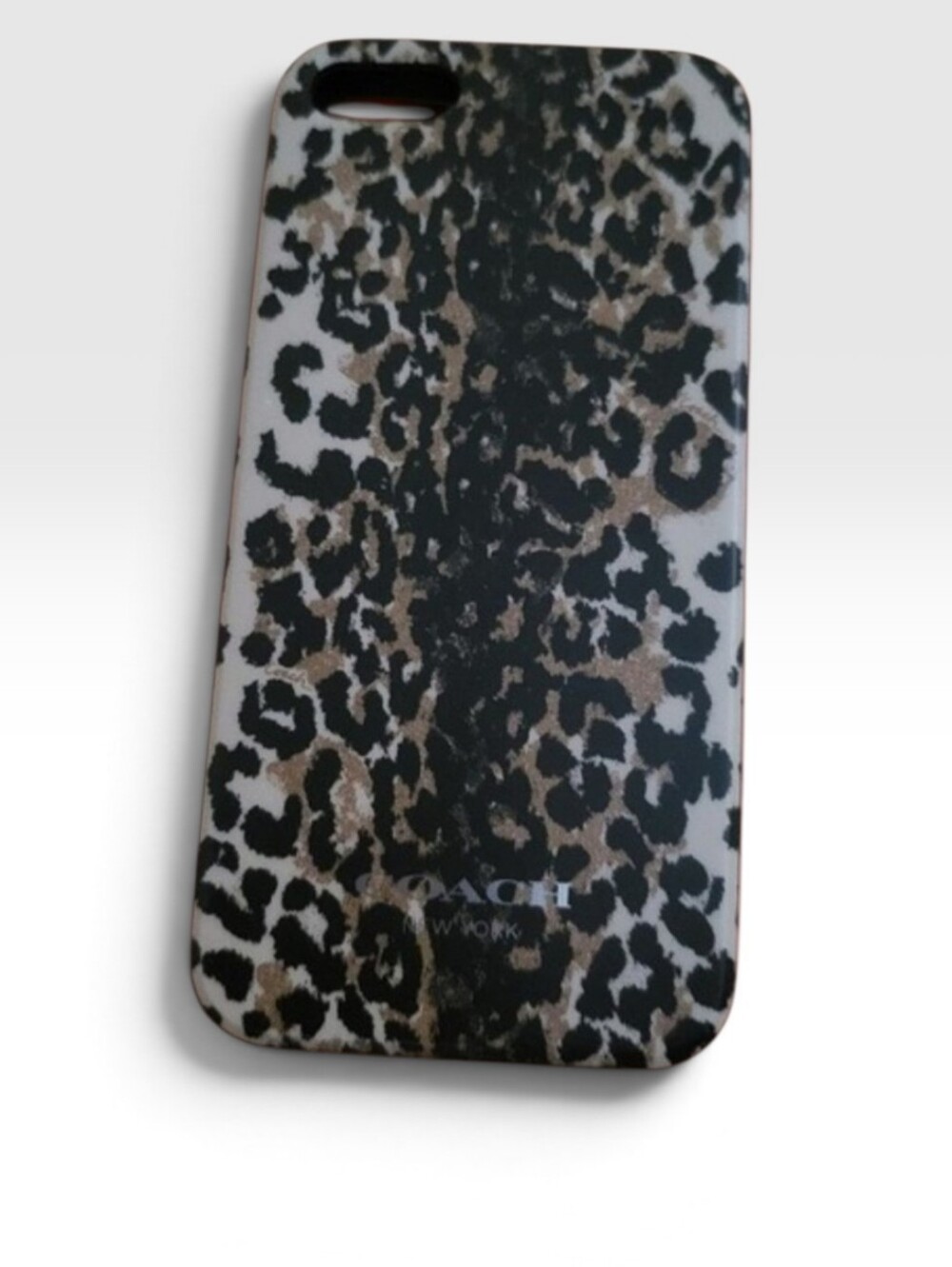 Vintage Coach Cheetah Print iPhone 5 Phone Case NWT NIB - Picture 2 of 6
